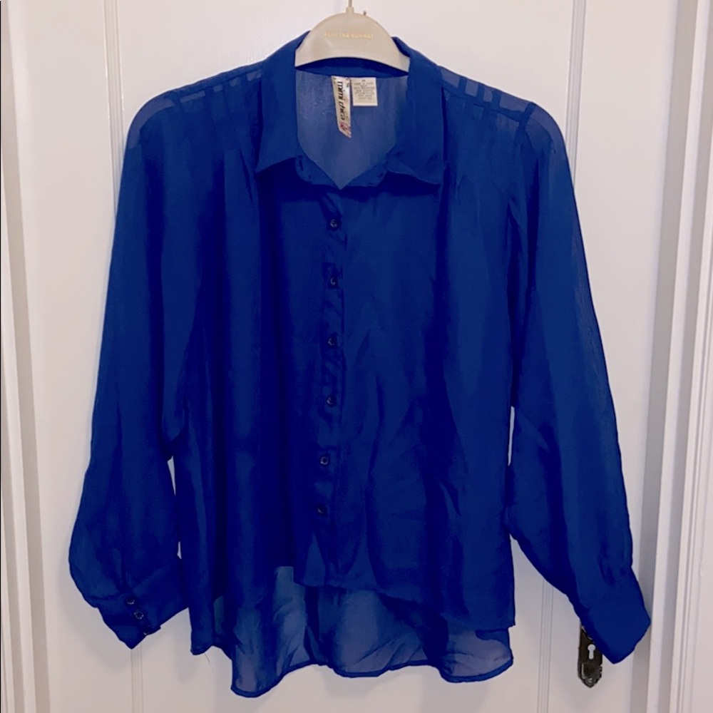 Blue blouse